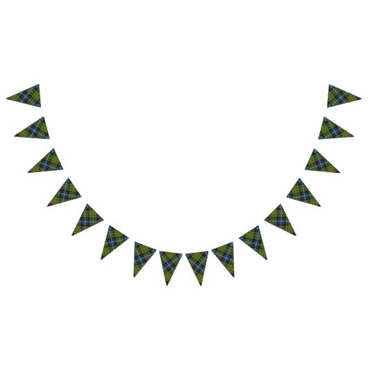 Scottish Clan MacRae Hunting Tartan Vlaggetjes (Alle)