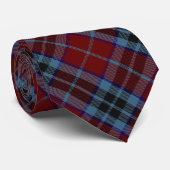 Scottish Clan MacTavish Tartan Stropdas (Opgerold)
