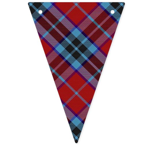 Scottish Clan MacTavish Tartan Vlaggetjes (Derde vlag)