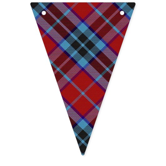 Scottish Clan MacTavish Tartan Vlaggetjes (Tweede vlag)