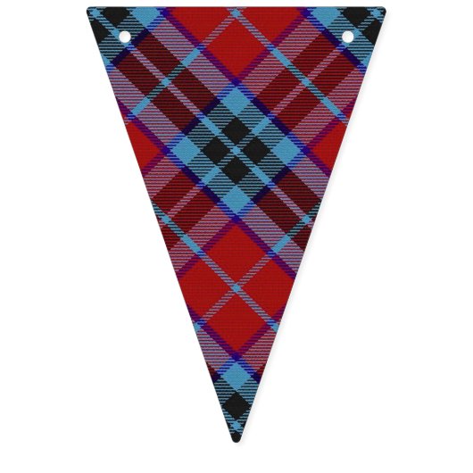 Scottish Clan MacTavish Tartan Vlaggetjes (Eerste vlag)