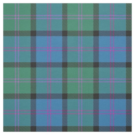 Scottish Clan MacThomas Tartan Pset Stof (Swatch)