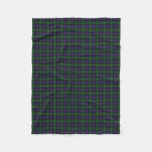Scottish Clan Malcolm Classic Tartan Fleece Deken (Voorkant)