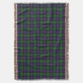 Scottish Clan Malcolm Tartan Deken (Voorkant Verticaal)