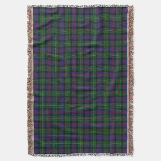 Scottish Clan Malcolm Tartan Deken (Voorkant Verticaal)