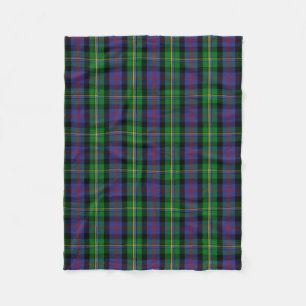 Scottish Clan Malcolm Tartan Pset Fleece Deken
