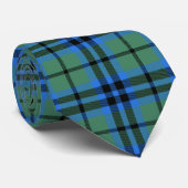 Scottish Clan Marshall Tartan Pset Stropdas (Opgerold)