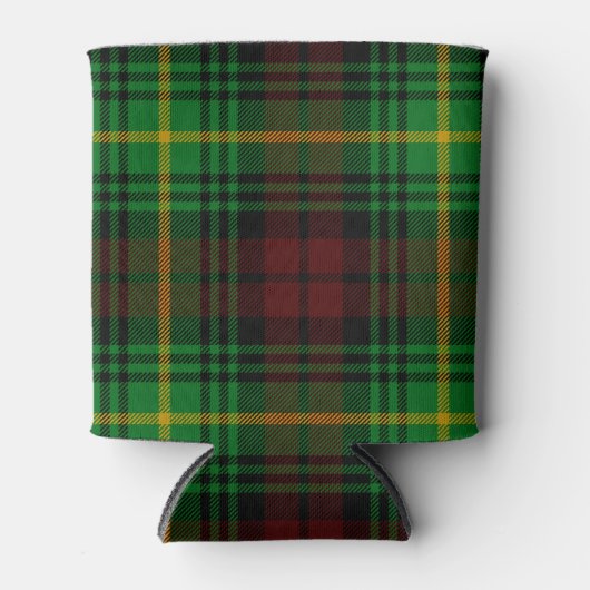 Scottish Clan Martin Tartan Pset Blikjeskoeler (Voorkant)