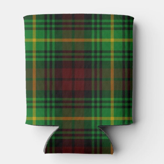 Scottish Clan Martin Tartan Pset Blikjeskoeler (Achterkant)