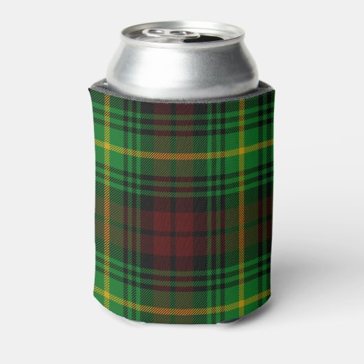 Scottish Clan Martin Tartan Pset Blikjeskoeler (Blikje Achterkant)