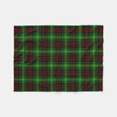 Scottish Clan Martin Tartan Pset Fleece Deken (Voorkant (Horizontaal))
