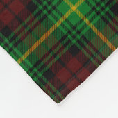 Scottish Clan Martin Tartan Pset Fleece Deken (Hoek)