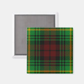 Scottish Clan Martin Tartan Pset Magneet (Voorkant / Achterkant)