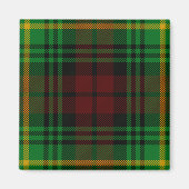 Scottish Clan Martin Tartan Pset Magneet (Voorkant)