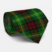 Scottish Clan Martin Tartan Pset Stropdas (Opgerold)