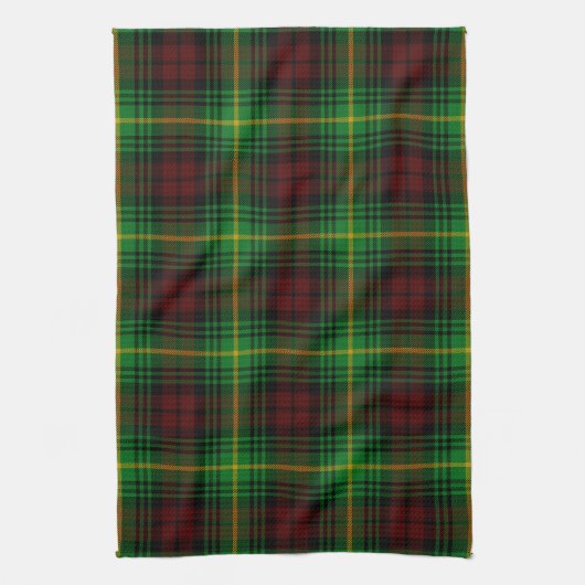 Scottish Clan Martin Tartan Pset Theedoek (Verticaal)