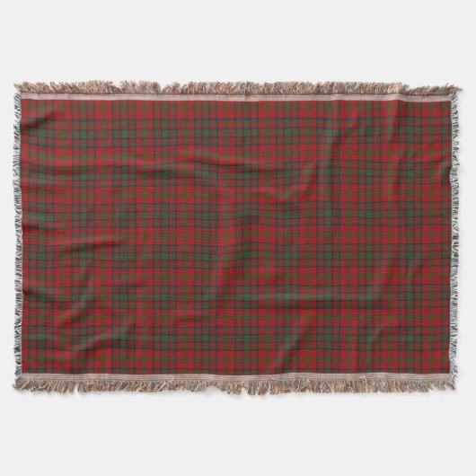 Scottish Clan Matheson Tartan Deken (Voorkant)