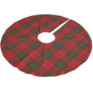 Scottish Clan Maxwell Red Green Tartan Kerstboom Rok