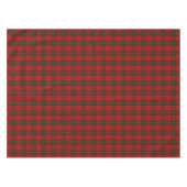 Scottish Clan Maxwell Red Green Tartan Tafelkleed (Voorkant (Horizontaal))