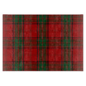 Scottish Clan Maxwell Tartan Snijplank (Voorkant)