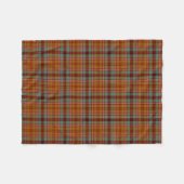 Scottish Clan McCall Tartan Pset Fleece Deken (Voorkant (Horizontaal))
