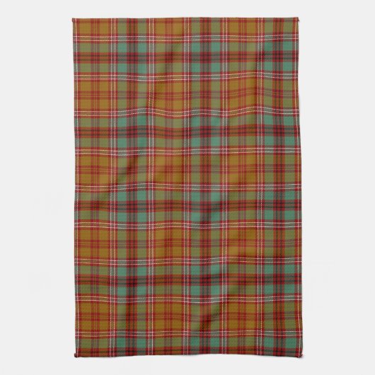 Scottish Clan McCall Tartan Pset Theedoek (Verticaal)