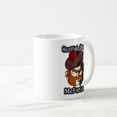 Scottish Clan McFarlane Tartan Scottish Koffiemok (Voorkant rechts)