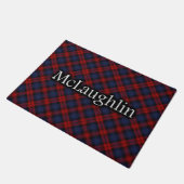 Scottish Clan McLaughlin MacLachlan Tartan Deurmat (Schuin)