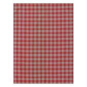 Scottish Clan Menzies Red en White Tartan Tafelkleed (Voorkant)