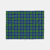 Scottish Clan Miller Tartan Pset Fleece Deken (Voorkant (Horizontaal))