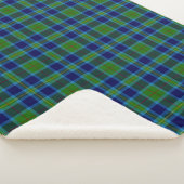 Scottish Clan Miller Tartan Pset Sherpa Deken (3/4)