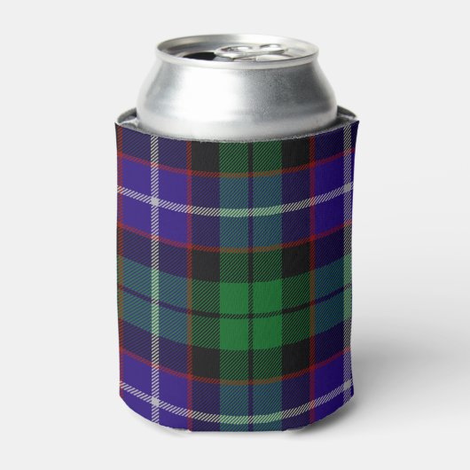 Scottish Clan Mitchell Tartan Pset Blikjeskoeler (Blikje Voorkant)