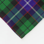 Scottish Clan Mitchell Tartan Pset Fleece Deken (Hoek)