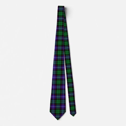 Scottish Clan Mitchell Tartan Pset Stropdas (Voorkant)