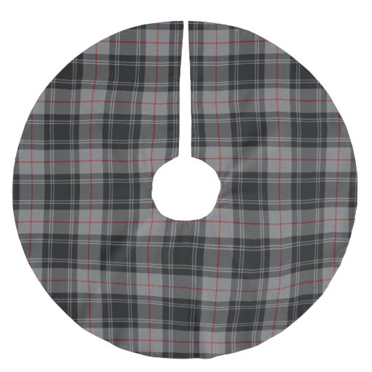 Scottish Clan Moffat Tartan Kerstboom Rok (Voorkant)