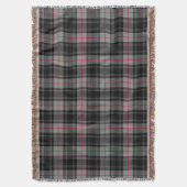 Scottish Clan Moffat Tartan Pset Deken (Voorkant Verticaal)