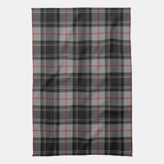 Scottish Clan Moffat Tartan Pset Theedoek (Verticaal)