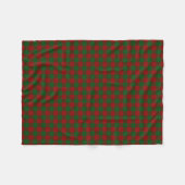 Scottish Clan Moncreiffe Moncrief Classic Tartan Fleece Deken (Voorkant (Horizontaal))