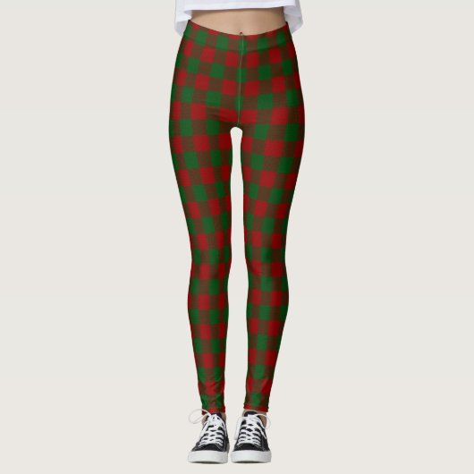 Scottish Clan Moncreiffe Tartan Leggings (Voorkant)