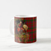 Scottish Clan Monroe Munro Tartan Koffiemok (Voorkant links)