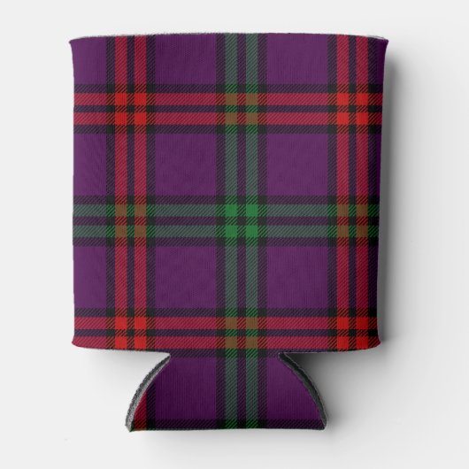 Scottish Clan Montgomery Tartan Pset Blikjeskoeler (Voorkant)