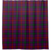 Scottish Clan Montgomery Tartan Pset Douchegordijn (Voorkant)