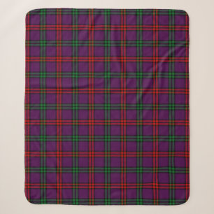 Scottish Clan Montgomery Tartan Pset Sherpa Deken