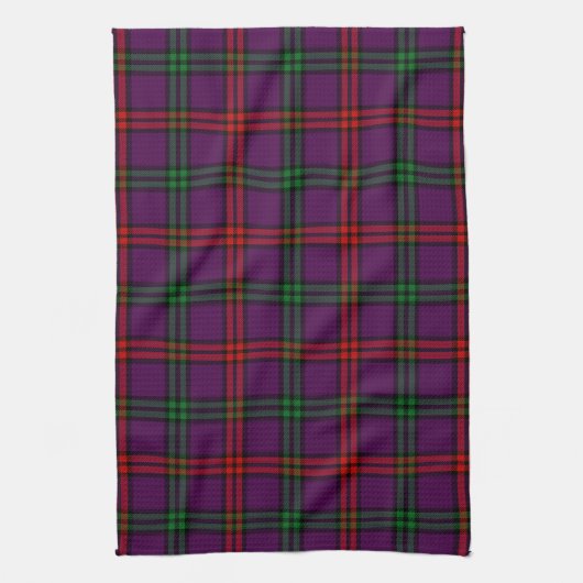Scottish Clan Montgomery Tartan Pset Theedoek (Verticaal)