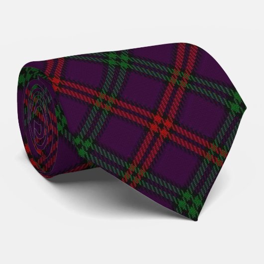 Scottish Clan Montgomery Tartan Stropdas (Opgerold)