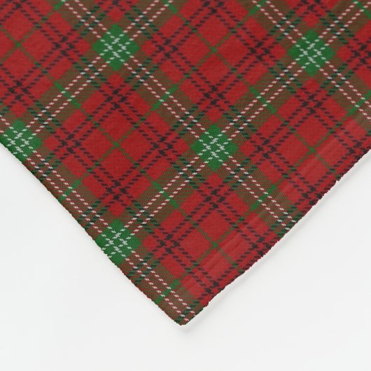 Scottish Clan Morrison Classic Tartan Fleece Deken (Hoek)