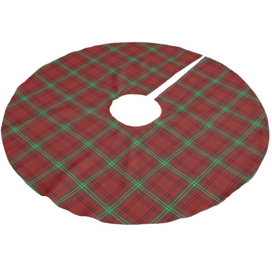 Scottish Clan Morrison Tartan Kerstboom Rok (Gekanteld)