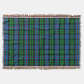 Scottish Clan Morrison Tartan Pset Deken (Voorkant)