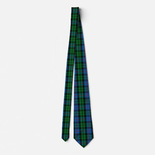 Scottish Clan Morrison Tartan Pset Stropdas (Achterkant)