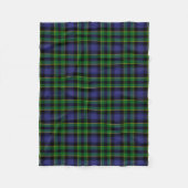 Scottish Clan Mowat Tartan Pset Fleece Deken (Voorkant)